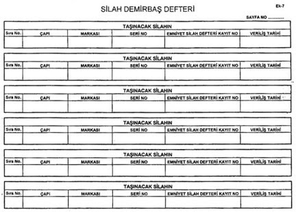 demirbaş defteri